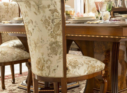 Stuhl Wohnzimmer Esszimmer Lehnstuhl Polsterstuhl ohne Armlehne Luxus Sessel Neu